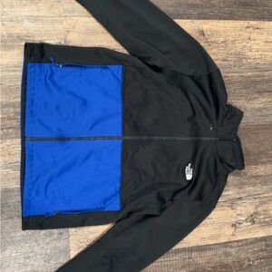 The North Face Black and Blue Performance Jacket